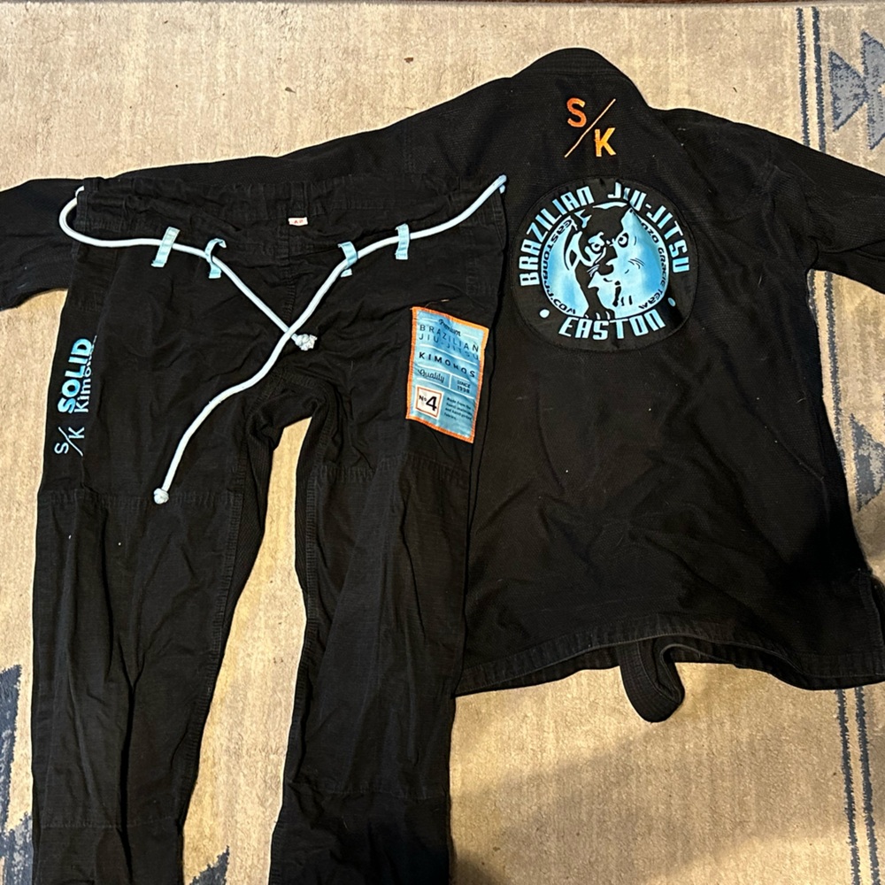 Solid Kimono BJJ Gi size A2